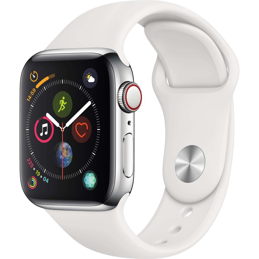 Apple Watch Series 4 GPS Cellular Stainless Steel Case